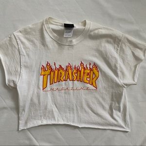 Cropped THRASHER Tee